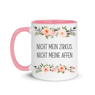 Blumentasse "Nicht mein Zirkus"