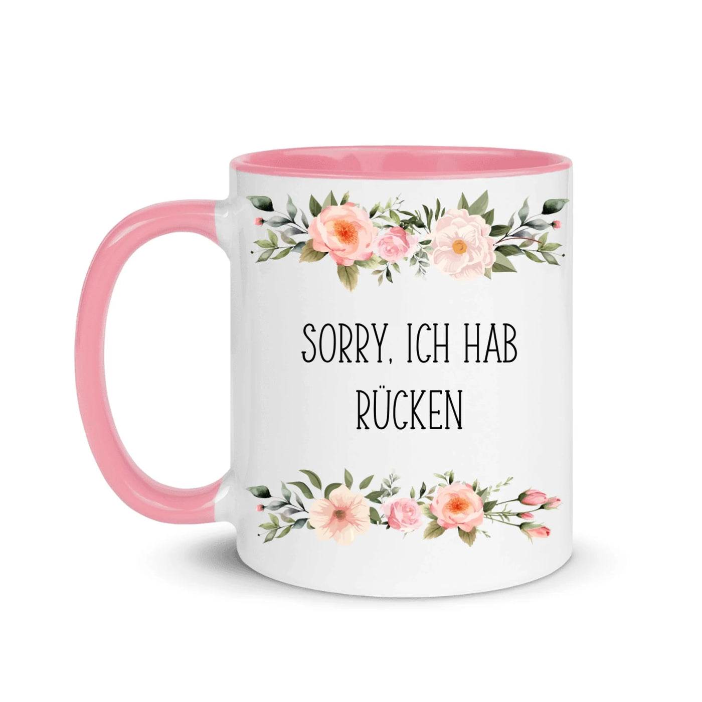 Blumentasse "Ich hab Rücken"