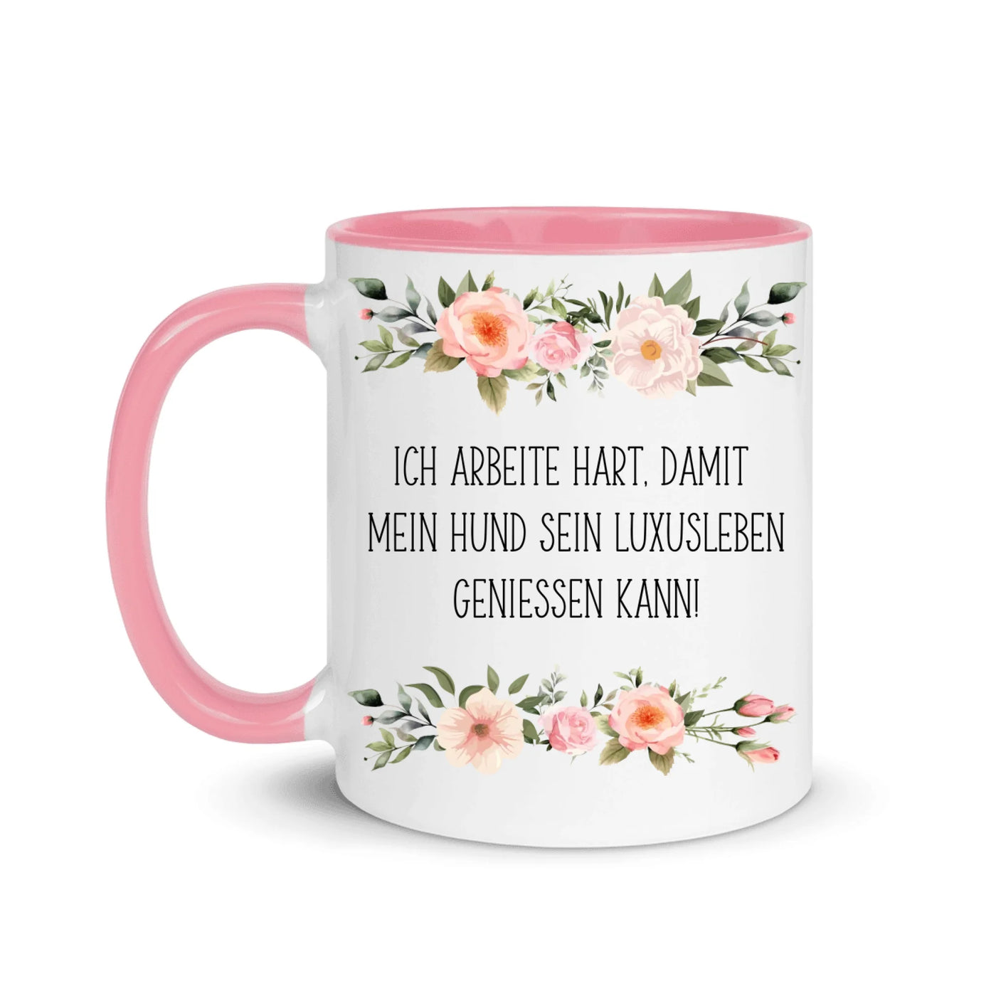 Blumentasse "Hundeleben"