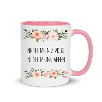 Blumentasse "Nicht mein Zirkus"
