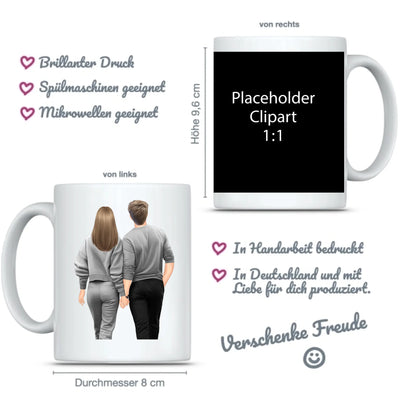 Avatar Tasse "Glück ist..." für Paare