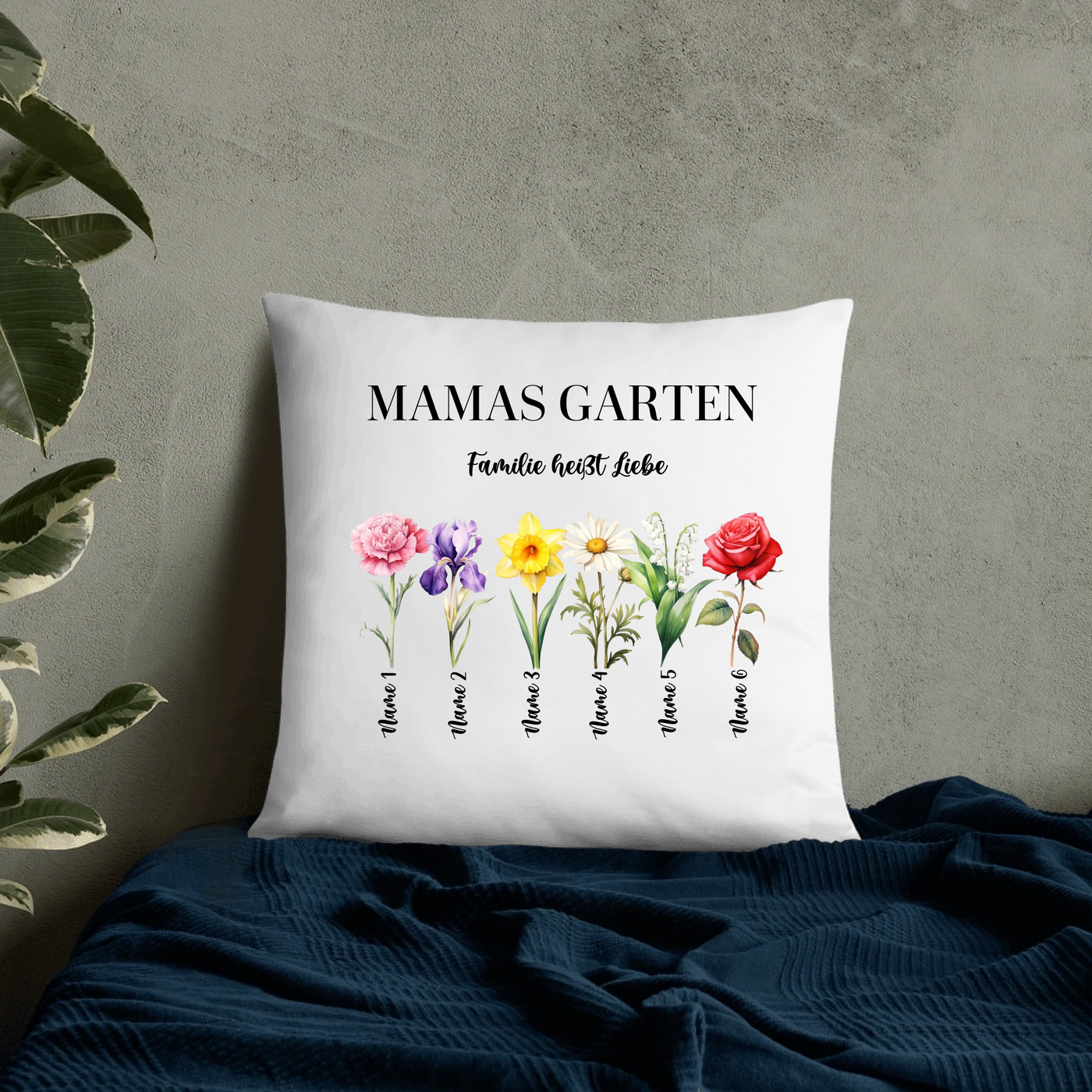 Kissen "Mamas Garten"