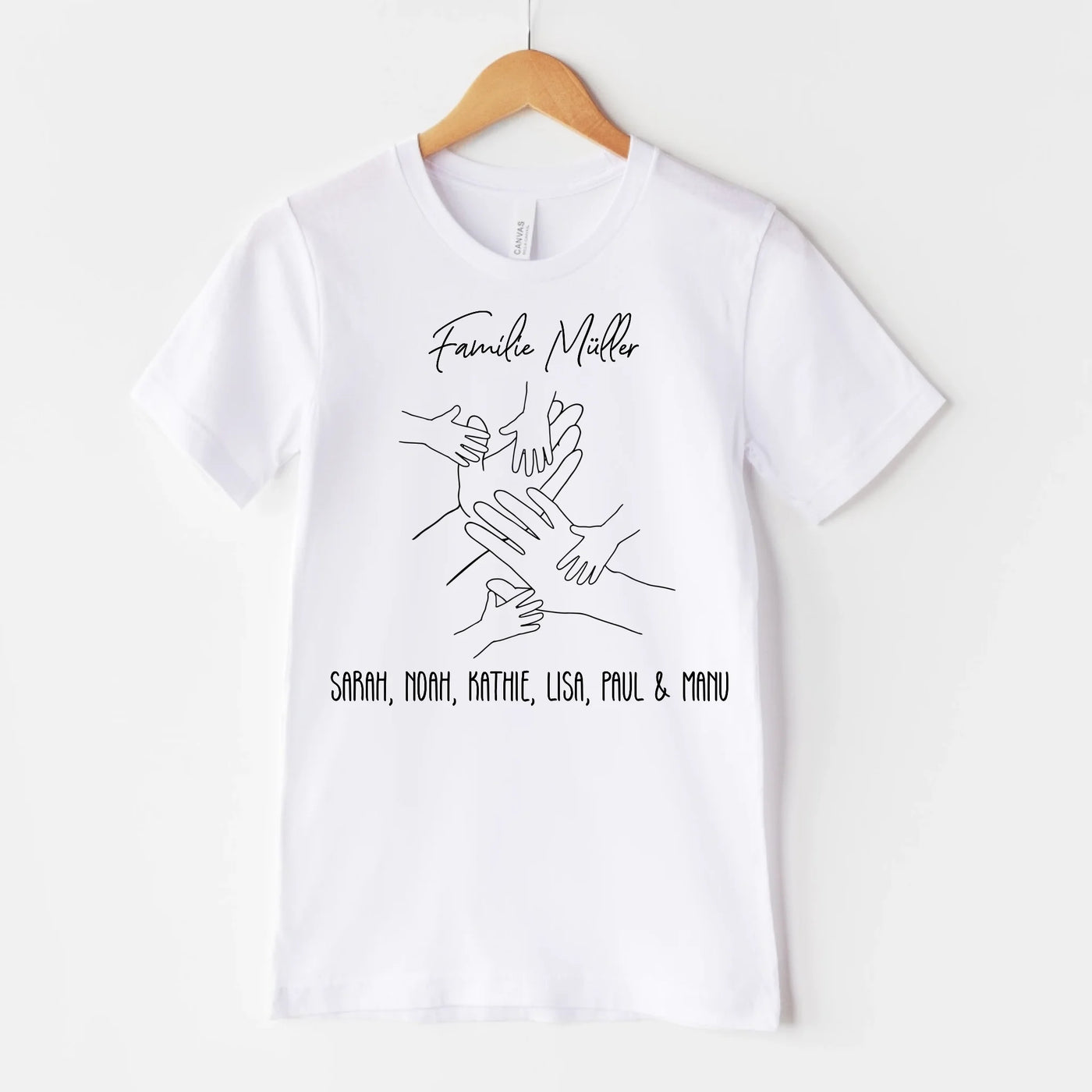 T-Shirt "Familienhände"