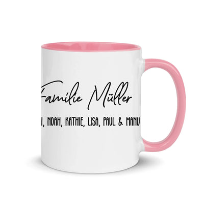 Tasse "Familienhände"