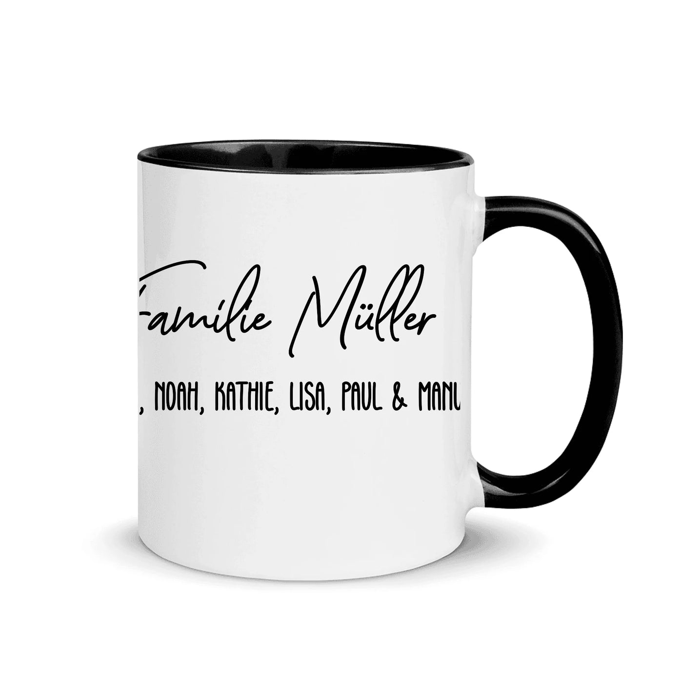Tasse "Familienhände"