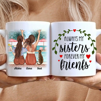 Tasse für 2 Schwestern Motiv 3