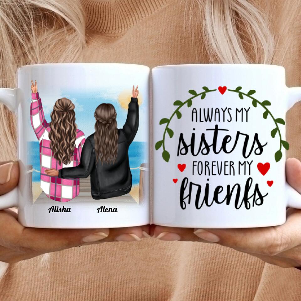 Tasse für 2 Schwestern Motiv 2